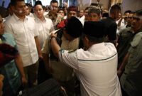 Ketua Umum Partai Gerindra Prabowo Subianto menghadiri acara Konsolidasi Zona III Pemenangan Pileg Partai Bulan Bintang di Hotel Pangeran Beach, Padang. (Instagram.com/@prabowo)