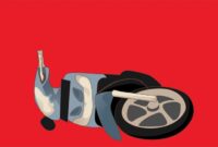 Ilustrasi Kecelakaan Motor. (Dok. On24jam.com/M. Rifai Azhari)
