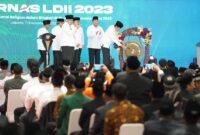 Acara Rapat Kerja Nasional (Rakernas) Lembaga Dakwah Islam Indonesia (LDII) 2023 di Jakarta Timur. (Dok. Tim Media Prabowo Subianto)