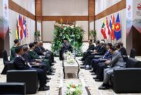 Menteri Pertahanan RI Prabowo Subianto secara resmi membuka penyelenggaraan the 17th ASEAN Defence Ministers’ Meeting (ADMM) yang digelar di Jakarta Convention Center (JCC).  (Dok. Tim Media Prabowo Subianto)